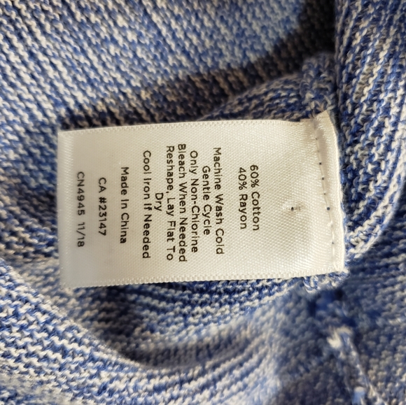 Talbots button arm sweater - Picture 7 of 8